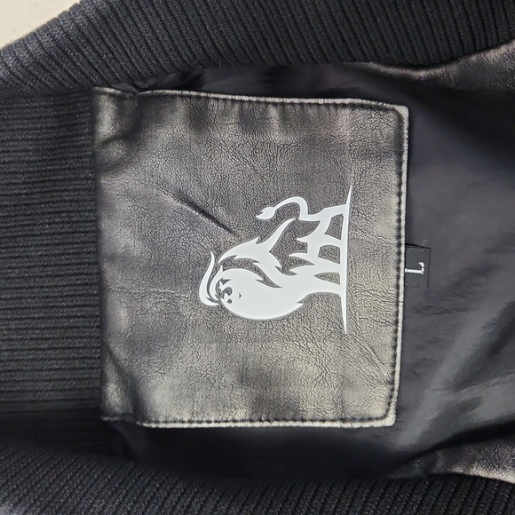 David Outerwear - Faux Leather Jacket - Picture 2 of 4